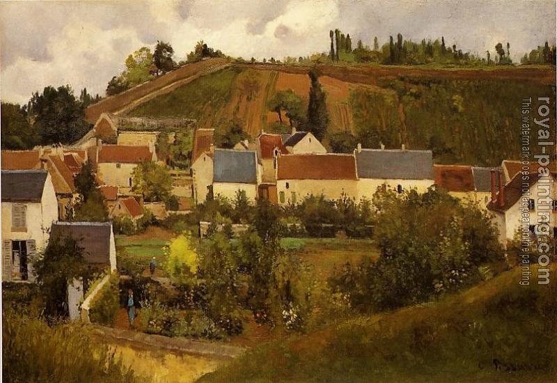 Camille Pissarro : View of l'Hermitage, Jallais Hills, Pontoise